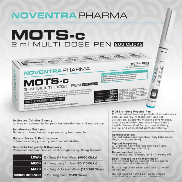 MOTS-c 10 mg Multi Dose Pen
