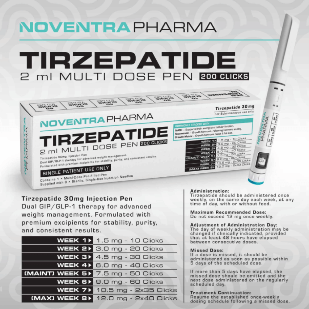 Tirzepatide 30 mg Multi Dose Pen