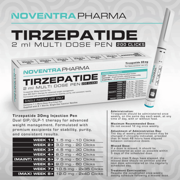 Tirzepatide 30 mg Multi Dose Pen