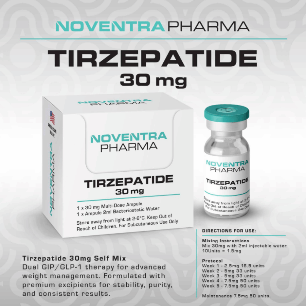 Tirzepatide 30 mg Self Mix Vial