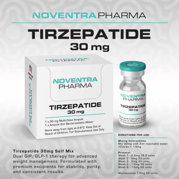 Tirzepatide 30 mg Self Mix Vial