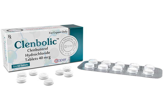 Clenbuterol/ Clen (40 mcg) - Cooper Pharmaceuticals