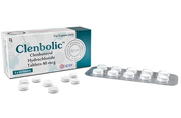 Clenbuterol/ Clen (40 mcg) - Cooper Pharmaceuticals