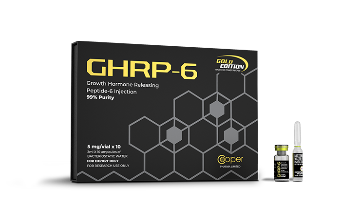 GHRP-6 (5 mg) Self Mix Vial - Cooper Pharmaceuticals
