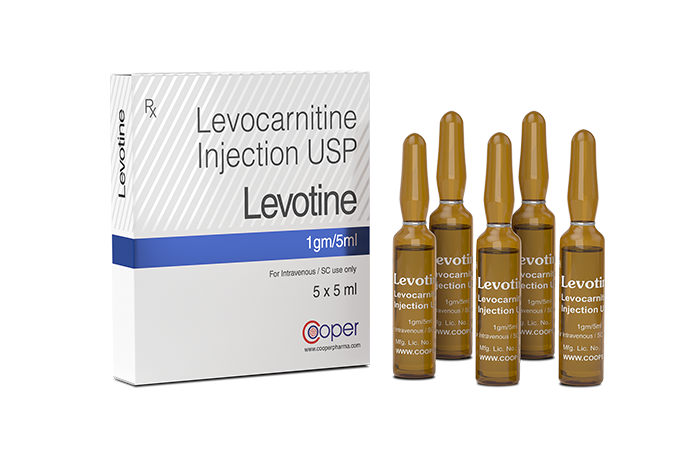 L-Carnitine - Levotine Injectable Oil - Cooper Pharmaceuticals
