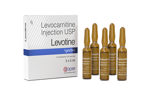L-Carnitine - Levotine Injectable Oil - Cooper Pharmaceuticals