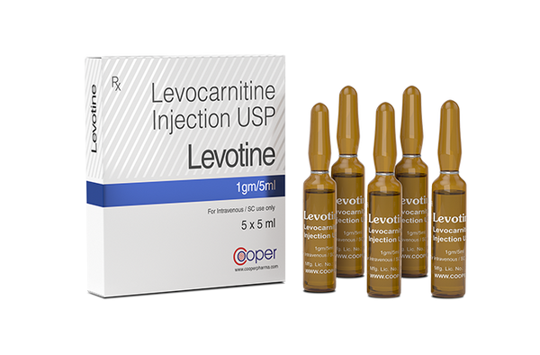 L-Carnitine - Levotine Injectable Oil - Cooper Pharmaceuticals