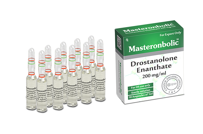 MAST E (200 mg)/ Masteron Injectable Oil - Cooper Pharmaceuticals