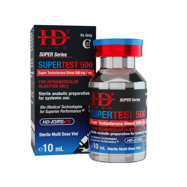 Super Test 500 Injectable Oil - HD Labs