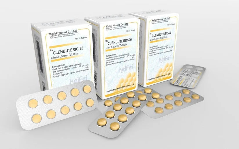Clenbuterol/ Clen (20 mcg) - Keifei Pharmaceuticals