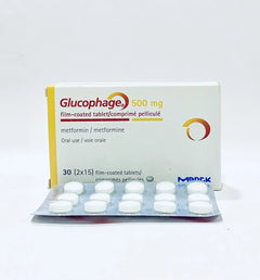 Glucophage 500 mg - Pharmacy