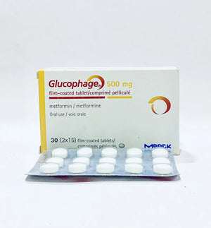 Glucophage 500 mg - Pharmacy